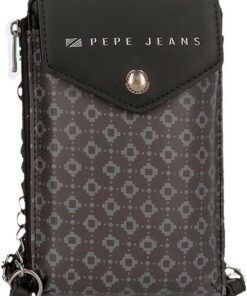 Pepe Jeans Bethany Geldbörsen und Geldbörsen aus Kunstleder, Schwarz, Grün, Verschiedene Größen