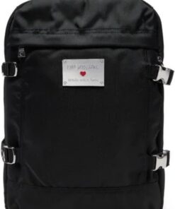 Love Moschino Damen Jc4200pp1mln100a Rucksack, Schwarz