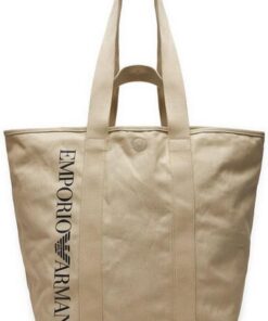 Emporio Armani Unisex Unisex Logo Shopping Beach Bag UNISEX HORIZZONTAL SHOPPING (1er Pack)