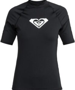 Roxy Damen Whole Hearted Short Sleeve Rash Guard Rashguard mit kurzen Ärmeln