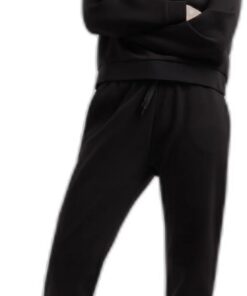 Armani Exchange Damen Icon Project, Shiny Logo, Hooded Kapuzenpullover