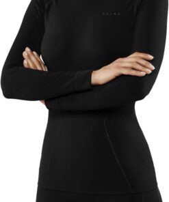 FALKE Damen Maximum Warm High Neck Funktionsshirt Langarm schnelltrocknendes atmungsaktives nachhaltiges Funktionsmaterial kalte bis sehr kalte Temperaturen Funktionsunterwäsche 1 Stück
