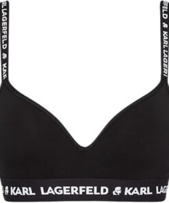 KARL LAGERFELD Damen Logo Padded Bra