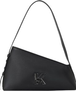 Karl Lagerfeld Jeans Damen Geo Shoulder Bag Leather Black One size