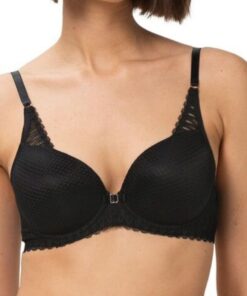 Triumph Damen BH Aura Spotlight WHP, mit Bügel, Gepolstert, Verstellbare Träger, 70A, Schwarz