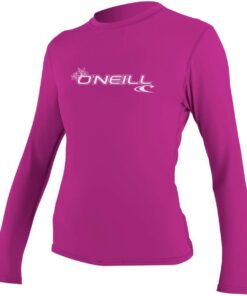 O'Neill Damen WMS Basic Skins L/S Rash Tee Rash Vest