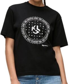 Karl Lagerfeld Jeans Damen Regular Bandana T-Shirt