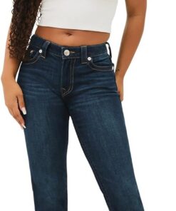 True Religion Damen Jeans Billie Mr Straight