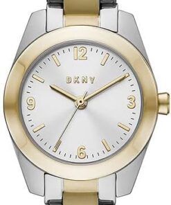 DKNY Uhr für Damen nolita , Dreizeiger-Edelstahluhr, 26mm Gehäusegröße