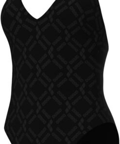 Arena Damen Women's Arena Losange Graphic Swimsuit One Piece Swimsuit (1er Pack)