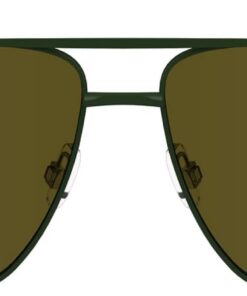 Calvin Klein Jeans Men's Sunglasses CKJ24202S - Khaki with Solid Brown Lens