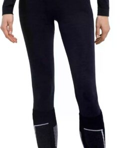 Falke Damen Wool-Tech 3/4 Funktionsunterhose atmungsaktive schnelltrocknende geruchshemmende Wolle Funktionsmaterial kalte bis sehr kalte Temperaturen Funktionsunterwäsche 1 Stück