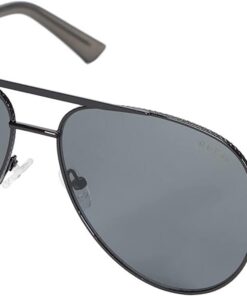 GUESS Factory Textured Metal Aviator Sunglasses