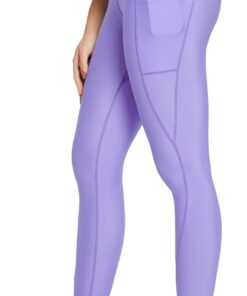 baleaf Damen Schwimmen Leggings mit Reißverschluss Taschen Schwimmen Wetsuit Kajak Rash Guard Hose mit Liner Moderste Bademode UPF 50+