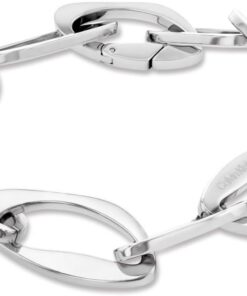 Calvin Klein Gliederarmband für Damen Kollektion HARMONIOUS CONNECTION in Edelstahl verziert mit Kristallen - 35000687
