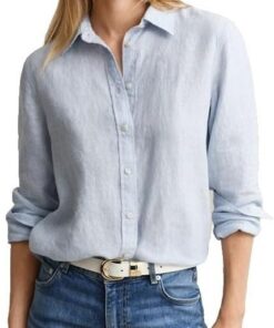 GANT REG Linen LS Shirt