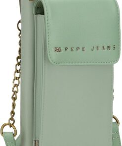 Pepe jeans Joumma Bags Morgan Handtaschen und Reisezubehör, beige, schwarz, grün, Kunstleder für Damen, grün, Talla única, Umhängetasche