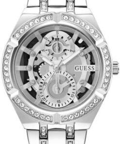 Guess Women's 36mm Watch - Iridescent Bracelet Iridescent Dial Iridescent Case