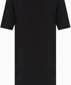 Armani Exchange Damen Icon Project, Shiny Logo Kleid