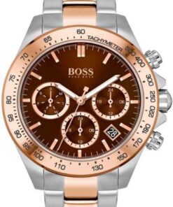 BOSS Multi Zifferblatt Quarz Uhr für Damen Kollektion Novia mit Edelstahl oder Keramikband