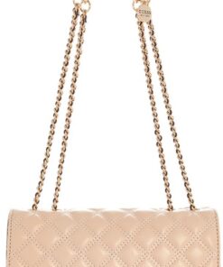 GUESS Giully Two Compartment Convertible Flap Light Beige