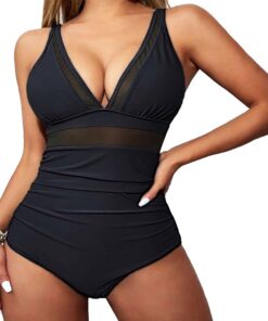 Bikini Damen Set Sexy Bademode High Taille Einstellbar Zweiteiliger Bikinis für Frauen Swimsuit