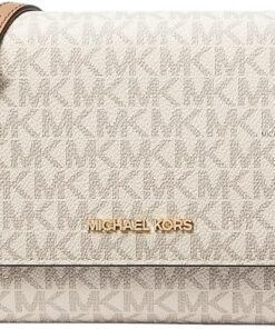 Michael Kors Schultertasche, Damen, Vanille, 23 x 15 x 5 cm