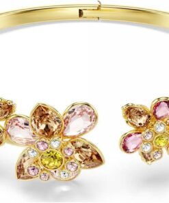 Swarovski Idyllia 5732387 goldfarbenes Blumenarmband