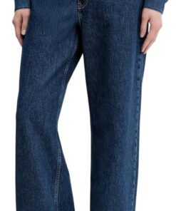 KARL LAGERFELD JEANS Damen Mid Rise Relaxed W/Slit Denim