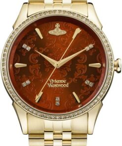 Vivienne Westwood The Wallace Damen Quarzuhr mit Edelstahlarmband