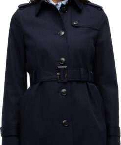 Tommy Hilfiger Damen Jacke Heritage Single Breasted Trench Übergangsjacke