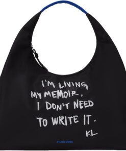 Karl Lagerfeld Jeans Damen Active Bag Karl Quote Black One size