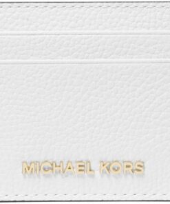 Michael Kors Jet Set Kreditkartenetui aus gehämmertem Leder