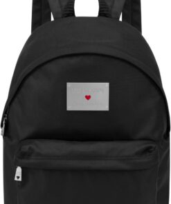 Love Moschino JC4201PP1NLN100A, Damenrucksack, Schwarz, Medium, Schwarz, Medium