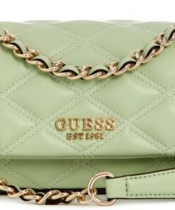 GUESS Tasche mit Crossbody-Flappe, Hellgrün, Hellgrün