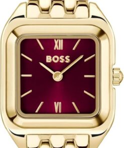 BOSS Zwei-Zeiger-Quarzwerk-Uhr für Damen Kollektion MAE Petite mit Edelstahlarmband – Erhältlich in Silber, Gold oder Bicolor