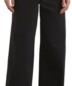 Marc O'Polo Damen Anzughose mit hohem Bund Wide Fit