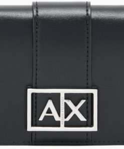 Armani Exchange Women's Sustainable, Logo Metal Plate