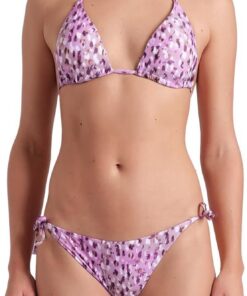 Arena Damen Women's Arena Water Print Bikini Triangle Two Piece Swimsuit (1er Pack)