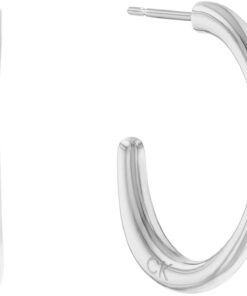 Calvin Klein Creolen für Damen PLAYFUL ORGANIC SHAPES Collection aus Edelstahl - Erhältlich in Silber oder Gold