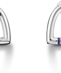 Tommy Hilfiger Jewelry Damen-Ohrstecker Classic Signature Edelstahl Emaille 15.2 cm - 2700909