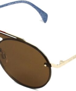 Tommy Hilfiger Damen TH GIGI HADID3 70 J5G 99 Sonnenbrille, Gold (Gold/Brown)