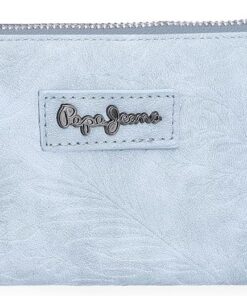 Pepe Jeans Jana, lässige Rucksäcke, Reisetaschen, blau und beige, aus Polyester und mit Kunstlederdetails, von Joumma Bags