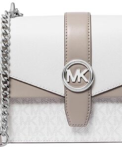 Michael Kors kleine Umhängetasche mit farbigem Blocklogo