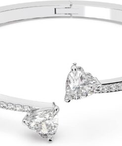 Swarovski Mesmera Kollektion Armreif, Herz, Weiß