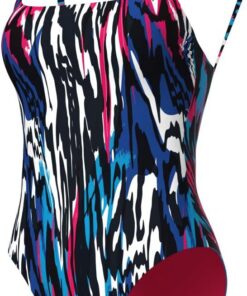Arena Damen Women's Arena Water Prints Swimsuit One Piece Swimsuit (1er Pack)