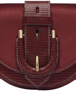 Fossil Damentasche Harwell, Eidechse Effekt geprägte Small Flap Crossbody aus Leder, L: 16,5 cm, B: 5,1 cm, H: 11,4 cm, ZB1939243