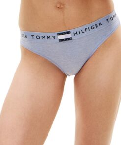 Tommy Hilfiger Damen Slip Bikini Form Classic mit Logobund