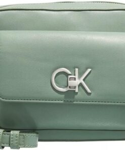 Calvin Klein Umhängetasche Re-Lock Camera Bag With Flap Sea Spray grün