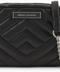 Armani Exchange Damen Victoria, Essential, Logo Plate Camera case